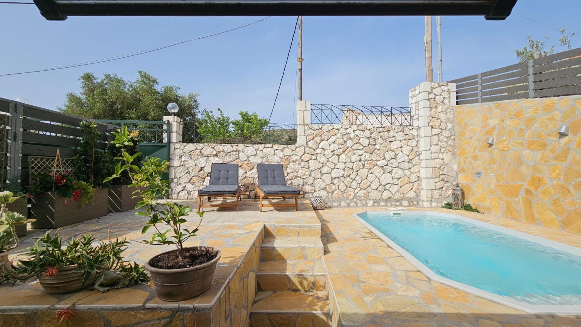 Villa Apoplous With Pool Asos Ngoại thất bức ảnh