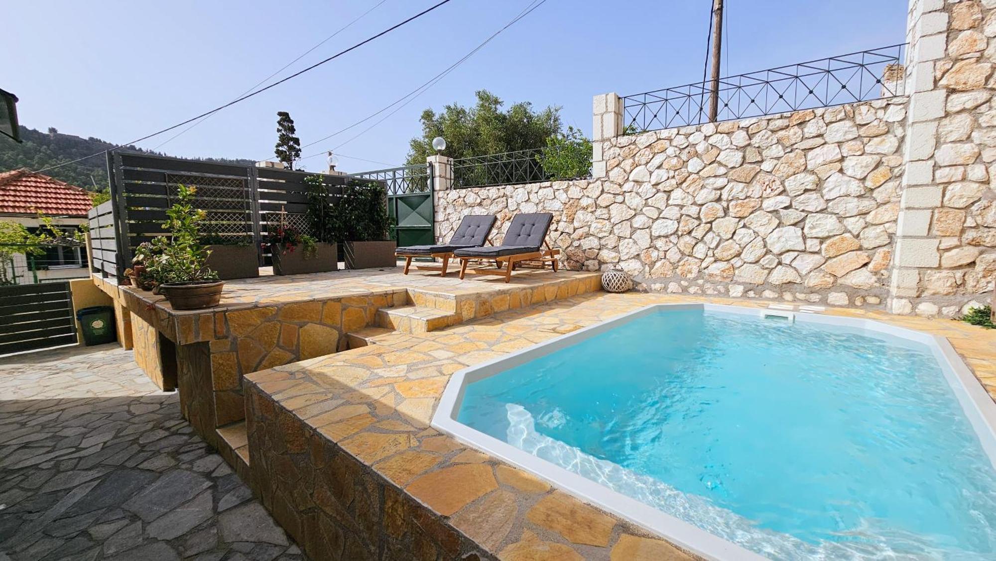 Villa Apoplous With Pool Asos Ngoại thất bức ảnh