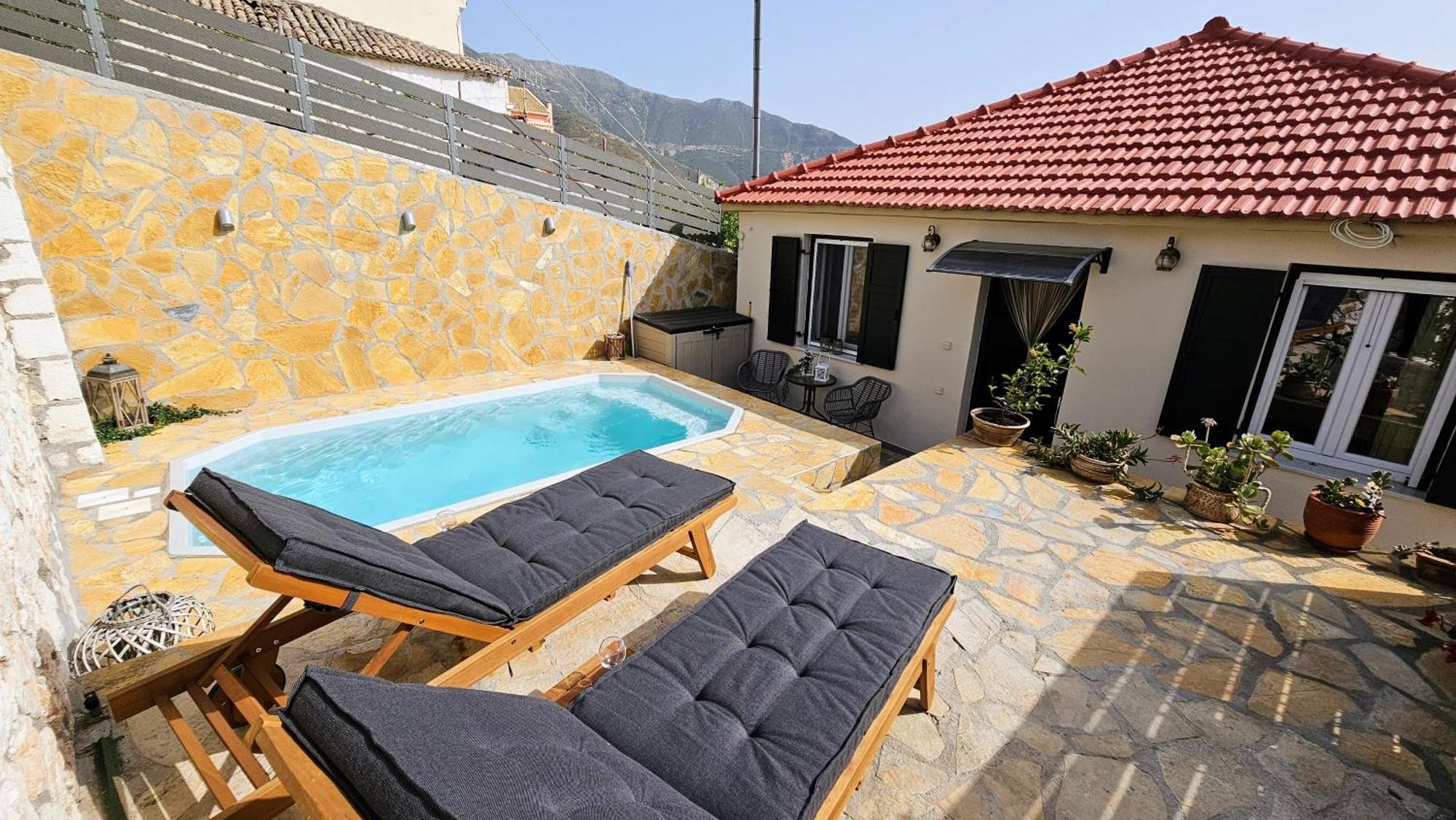 Villa Apoplous With Pool Asos Ngoại thất bức ảnh